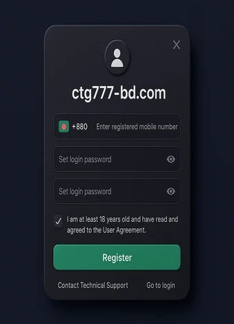 ctg777 লগইন